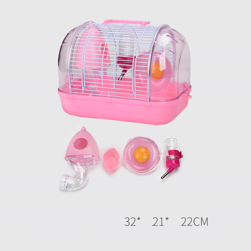 Japanese Style Transparent Hamster Cage