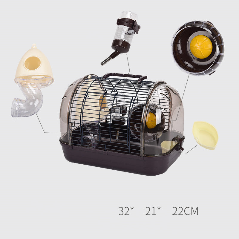 Japanese Style Transparent Hamster Cage