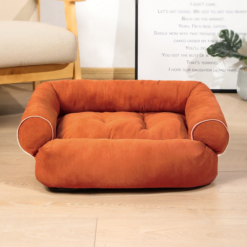 Plush and Comfy Dog Nesting Sofa Bed