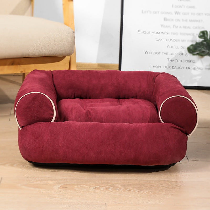 Plush and Comfy Dog Nesting Sofa Bed