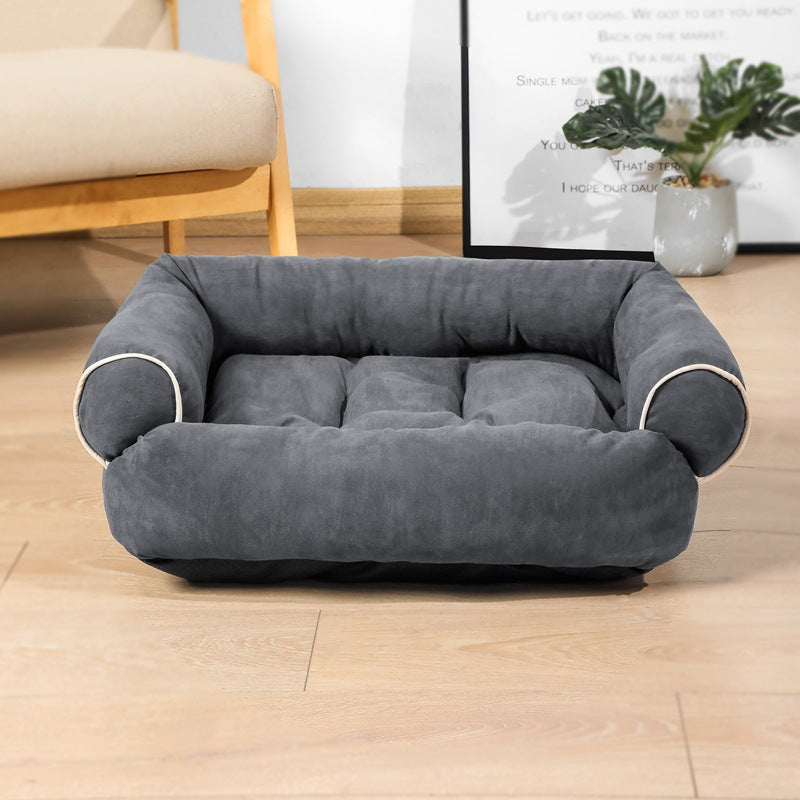 Plush and Comfy Dog Nesting Sofa Bed