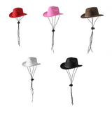 Adjustable Cowboy Hat For Dogs and Cats