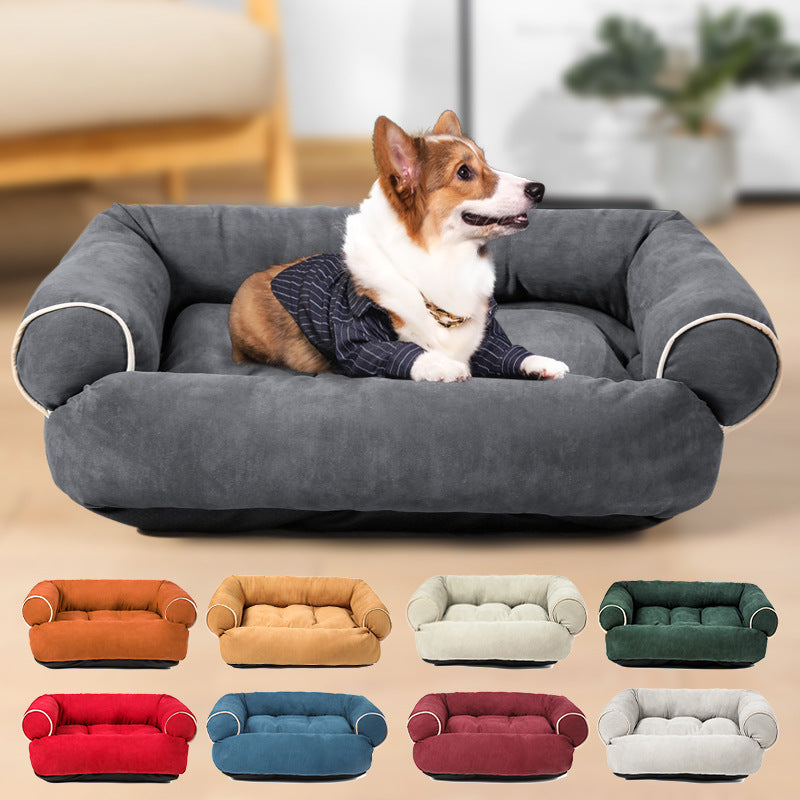 Plush and Comfy Dog Nesting Sofa Bed