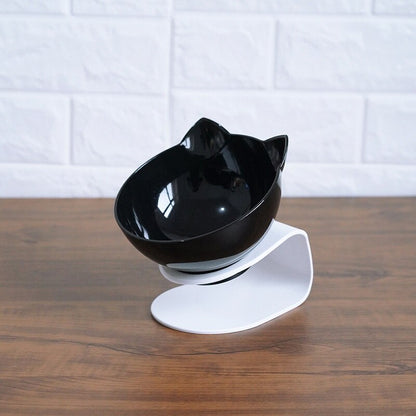 Elevated Food Bowl and Stand For Cats