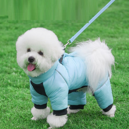 Anti-Light Warm Winter and Waterproof Dog Down Jacket For Small Breeds