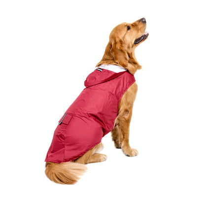 Dog Raincoat Poncho For Large Breeds