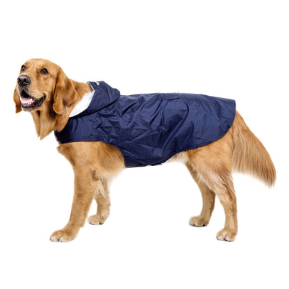 Dog Raincoat Poncho For Large Breeds